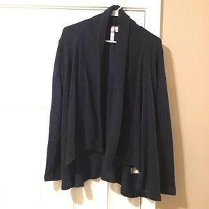 Navy cardigan